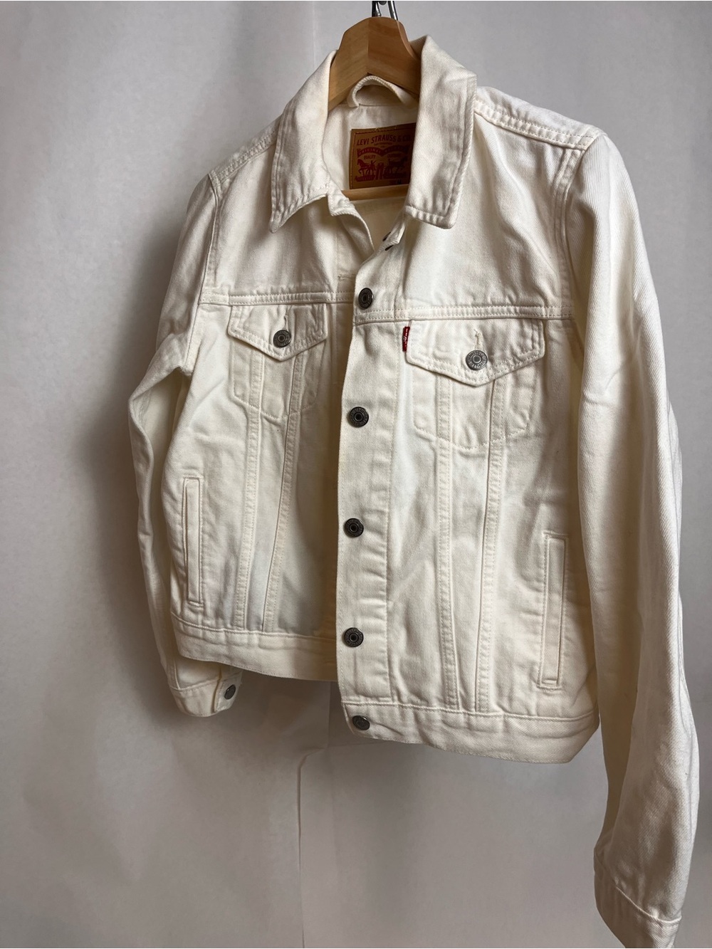 Levi's Women’s White Denim Jacket